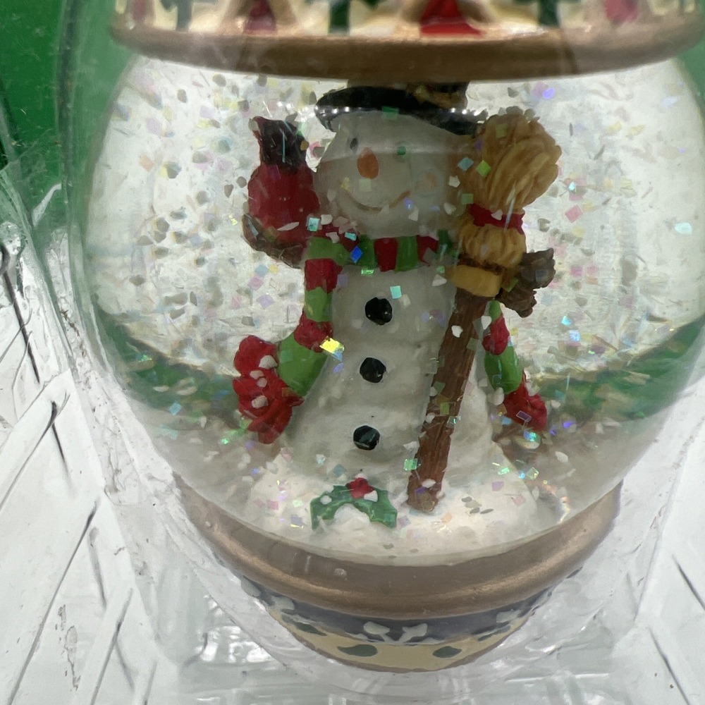 Traditions Waterglobe Snow‎ Globe frosty, the Snowman Christmas Tree Ornament